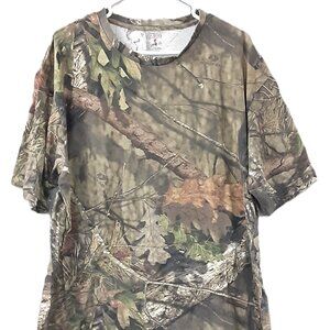 Red Head Men's Shirt Size 2XL, Camo, Pullover, Short Sleeve, Mossy Oak
